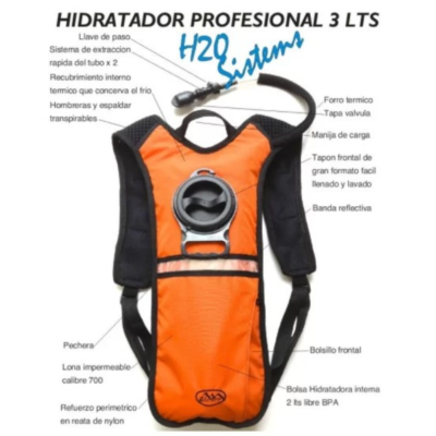 ALPEN H20BAG3L MORRAL HIDRATADOR TERMICO  3 LTS