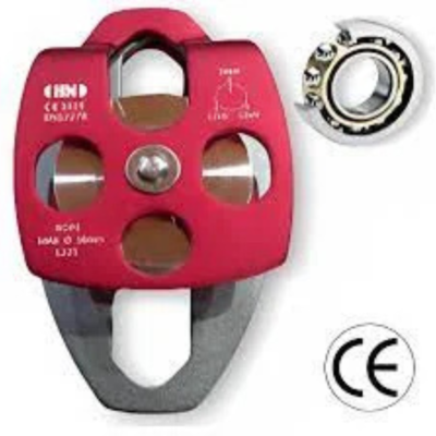 HM AP-082-B POLEA DOBLE DE PLACAS OSCILANTES MONTADA EN BALINERAS