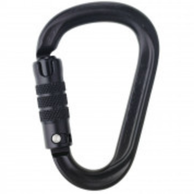 HM M0010 MOSQUETON ROSCA ALUMINIO HMS