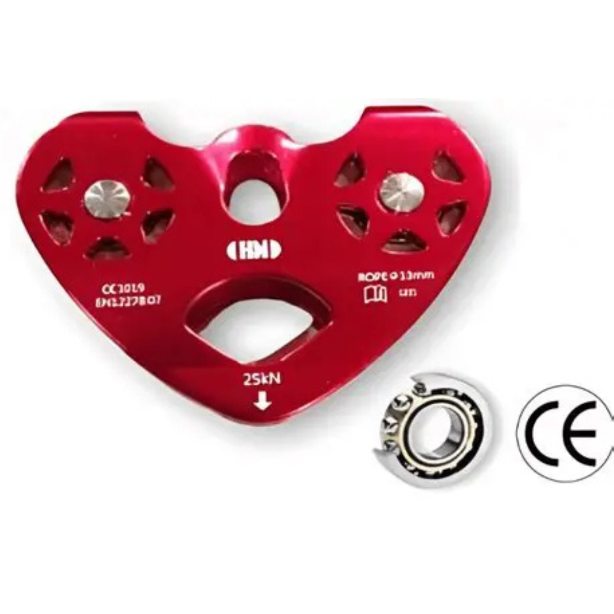 HM TP-972 POLEA TANDEM FAST CABLE Y CUERDA 1/2