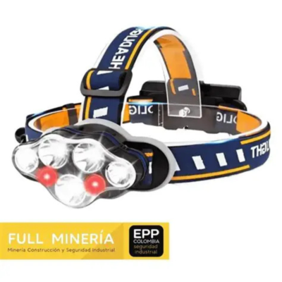 LINTERNA EVO845 FRONTAL RECARGABLE