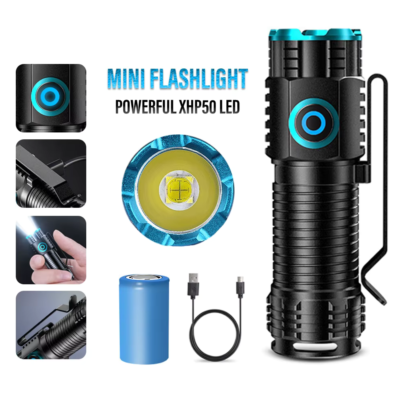 LINTERNA MINI LED XHP50 08827